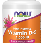 Vitamina D-3 2000UI Now Foods 120 Cápsulas Gelatinosas