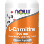 L-Carnitina 500mg Now Foods 60 Cápsulas