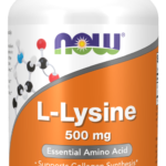 L-Lisina 500mg Now Foods 100 Cápsulas Vegetais